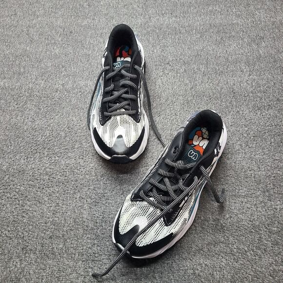 Under Armour Scramjet Shoes Youth Size 5.5Y Black White Blue Athletic Sneakers - Picture 1 of 8